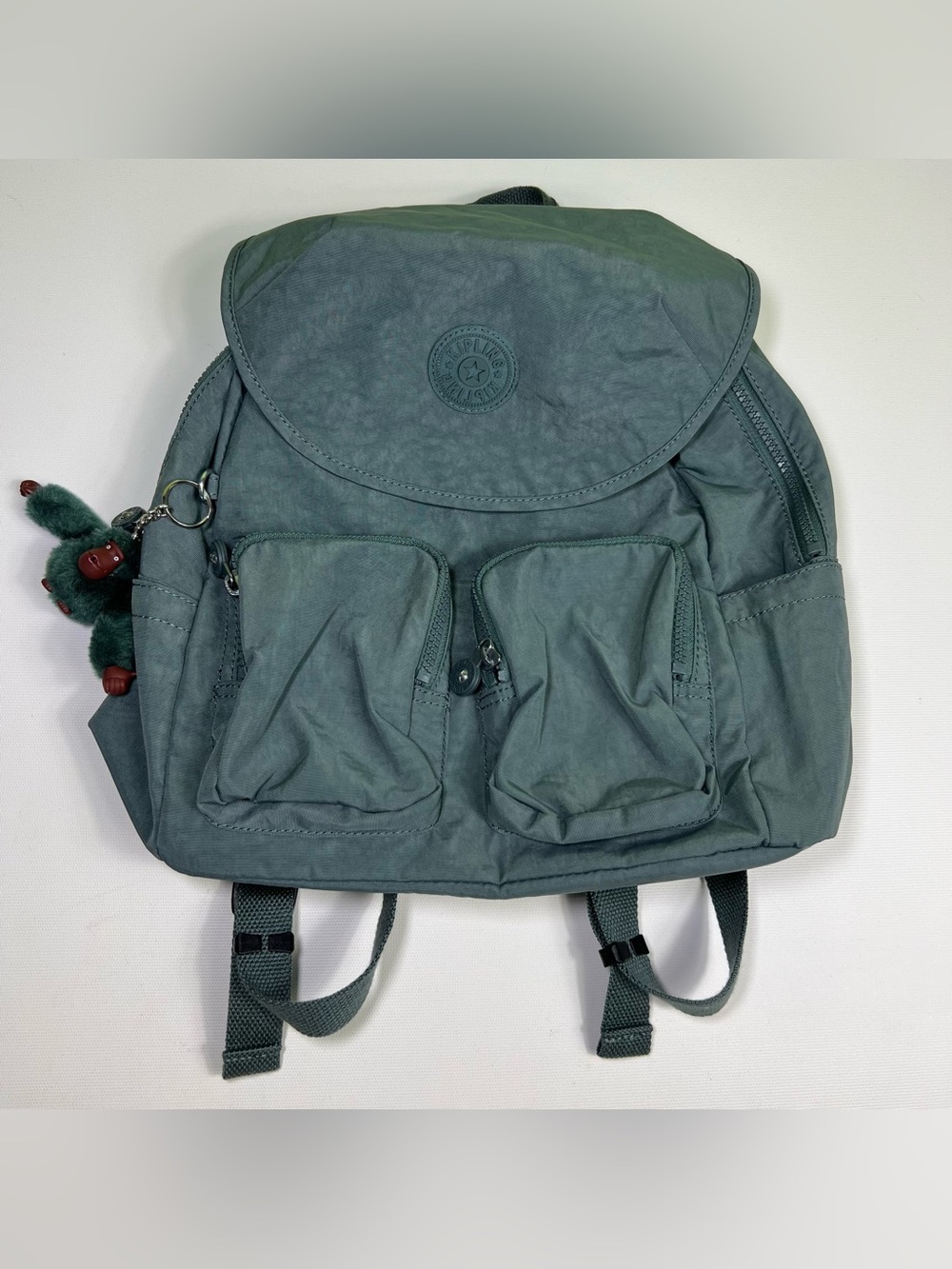 Kipling Fiona Medium Adjustable Straps, Flap Closure, Top Carry Handle Backpack